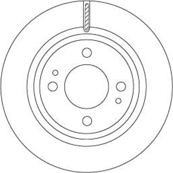 TRW Bremsscheibe Vorderachse DF6908