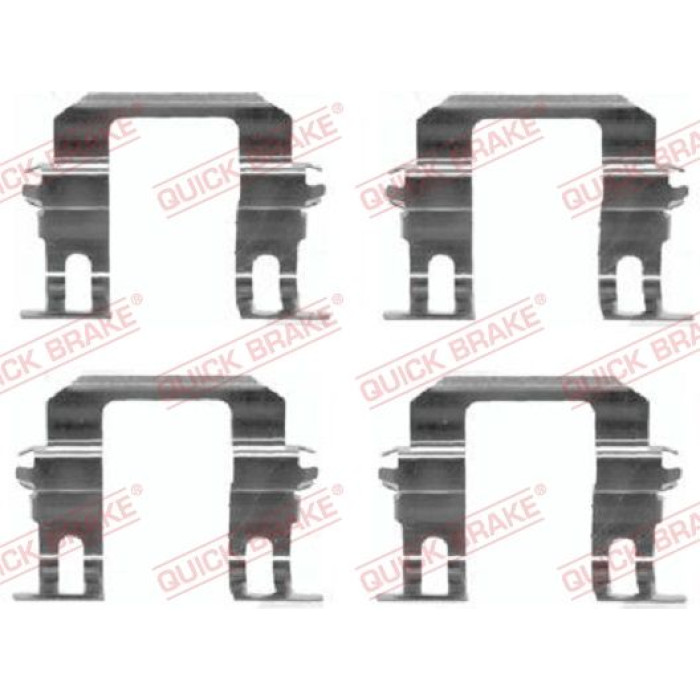 Quick Brake Zusatzsatz für Scheibenbremsbeläge 109-1275 Quick Brake Zusatzsatz für Scheibenbremsbeläge 109-1275