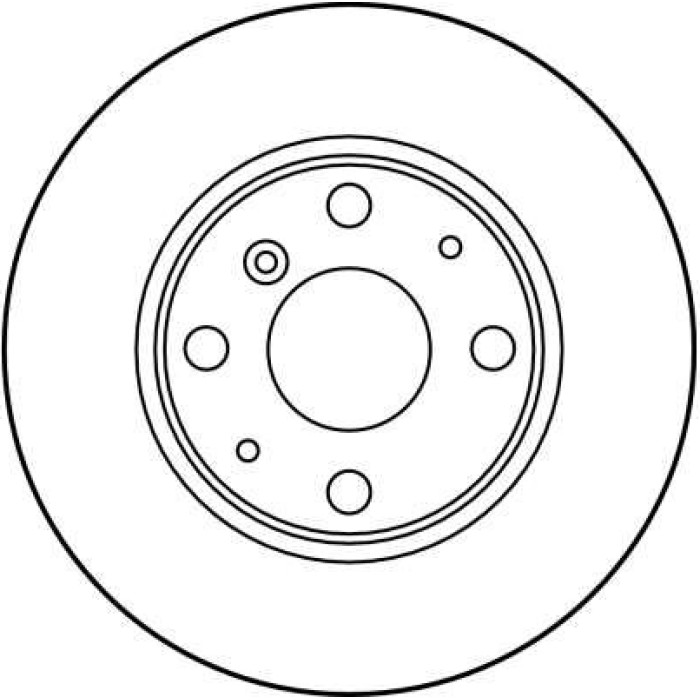 TRW Bremsscheibe DF3114 TRW Bremsscheibe DF3114