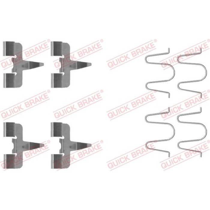 Quick Brake Zubehörsatz für Scheibenbremsbeläge 109-1207 Quick Brake Zubehörsatz für Scheibenbremsbeläge 109-1207