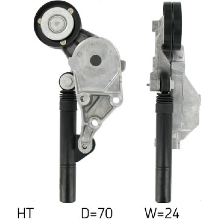 SKF Keilrippenriemen-Spannrolle VKM 31012 SKF Keilrippenriemen-Spannrolle VKM 31012