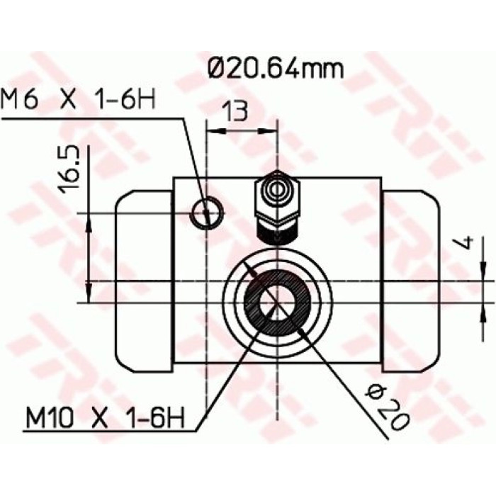 TRW Radbremszylinder BWF312 TRW Radbremszylinder BWF312