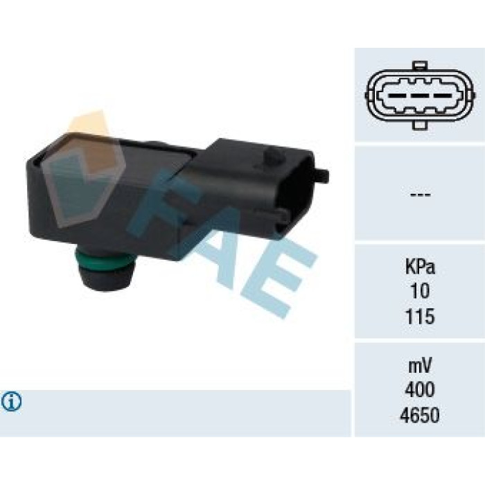FAE Sensor, Saugrohrdruck 15127 FAE Sensor, Saugrohrdruck 15127