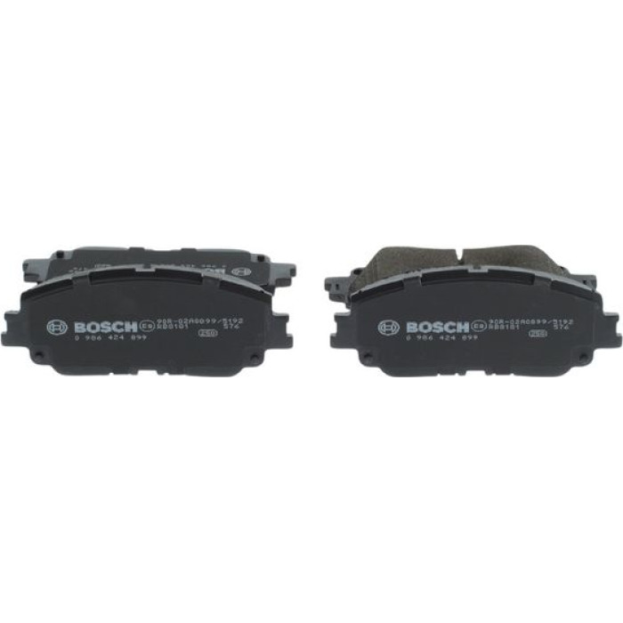 Bosch Bremsbelagsatz Vorderachse 0 986 424 899 Bosch Bremsbelagsatz Vorderachse 0 986 424 899