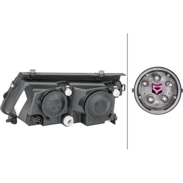 1EF 007 520-061 HELLA Hauptscheinwerfer 1EF 007 520-061