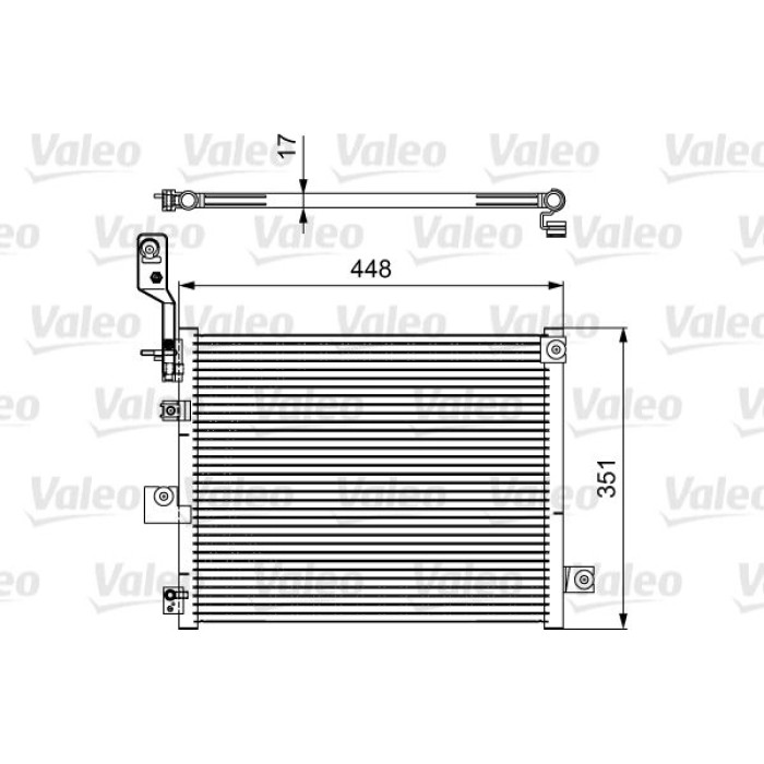 Valeo Klimakondensator 814084 Valeo Klimakondensator 814084