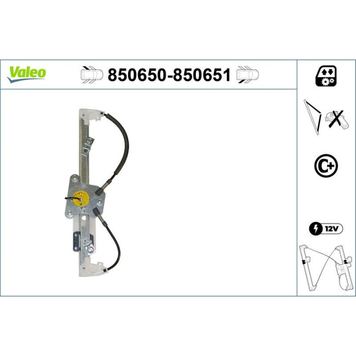 VALEO 850651 Fensterheber VALEO 850651 Fensterheber