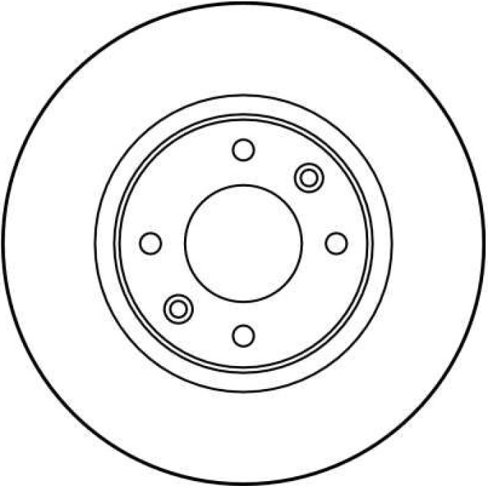 TRW Bremsscheibe Peugeot 406 2.0-3.0 95-04 DF2796 TRW Bremsscheibe Peugeot 406 2.0-3.0 95-04 DF2796