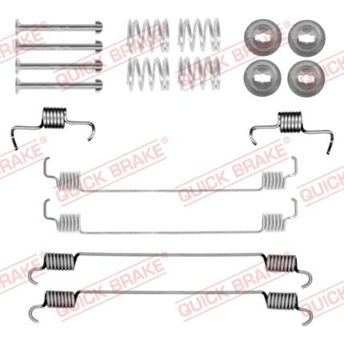 Quick Brake Zubehörsatz für Bremsbacken 105-0058 Quick Brake Zubehörsatz für Bremsbacken 105-0058