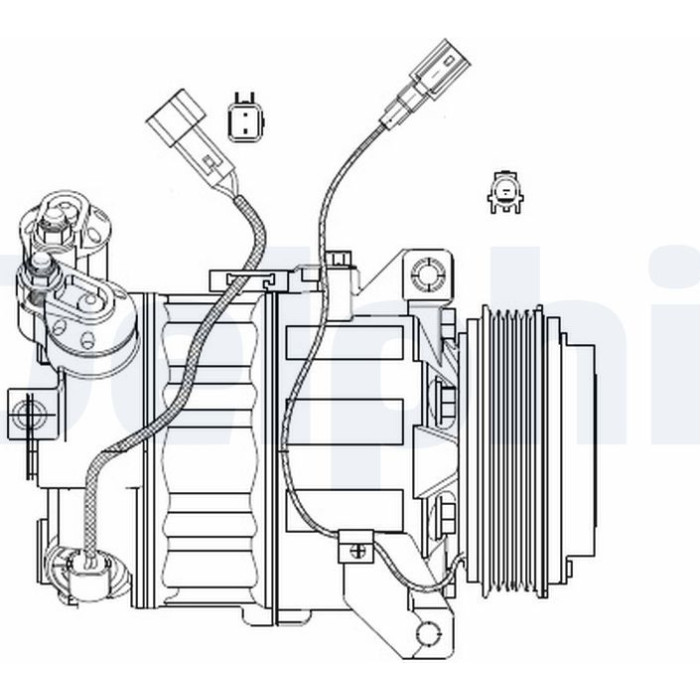 Delphi Kompressor CS20482 Delphi Kompressor CS20482