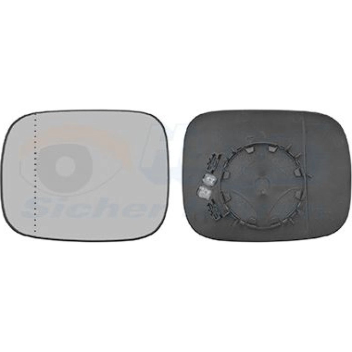 Van Wezel Außenspiegelglas 5938835 Van Wezel Außenspiegelglas 5938835