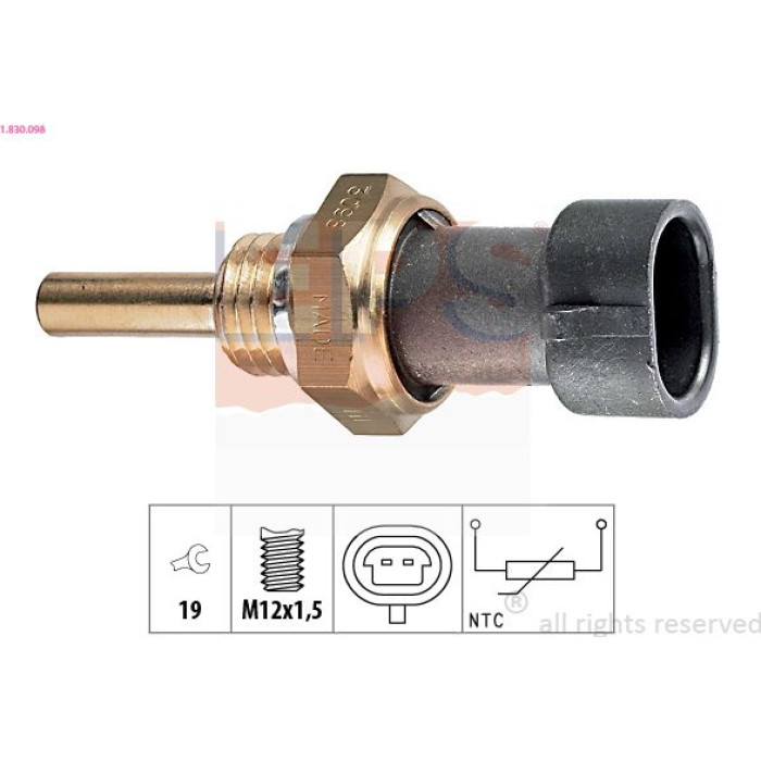1.830.098 Sensor, Kühlmitteltemperatur 1.830.098 Sensor, Kühlmitteltemperatur