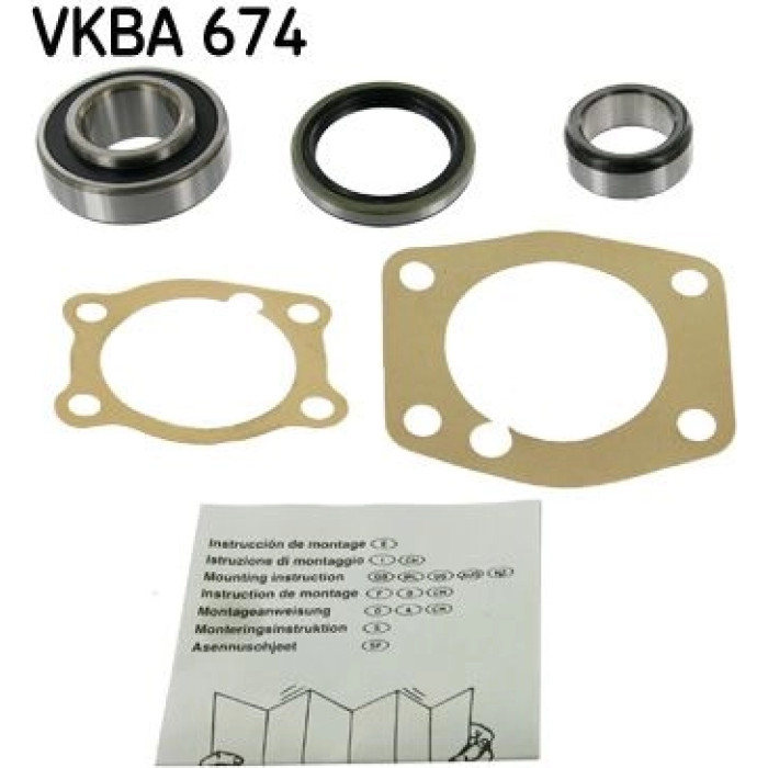 SKF Radlagersatz VKBA 674 - Hinterachse SKF Radlagersatz VKBA 674 - Hinterachse