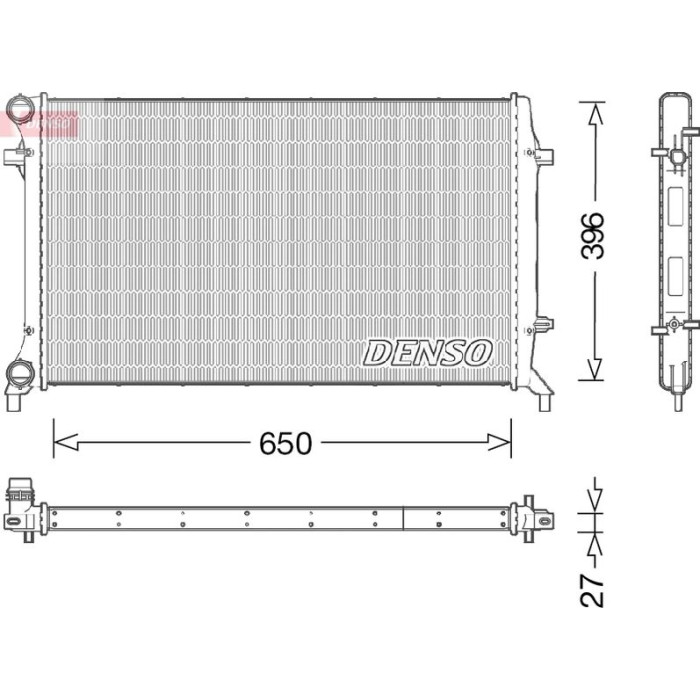 Denso Kühler DRM32045 Denso Kühler DRM32045