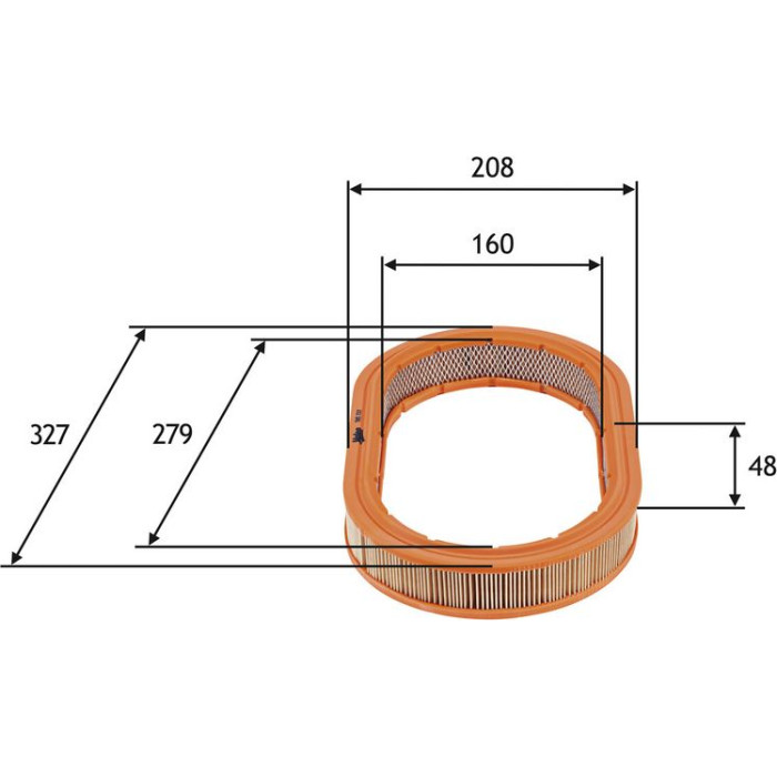 Valeo Luftfilter 585722 Valeo Luftfilter 585722