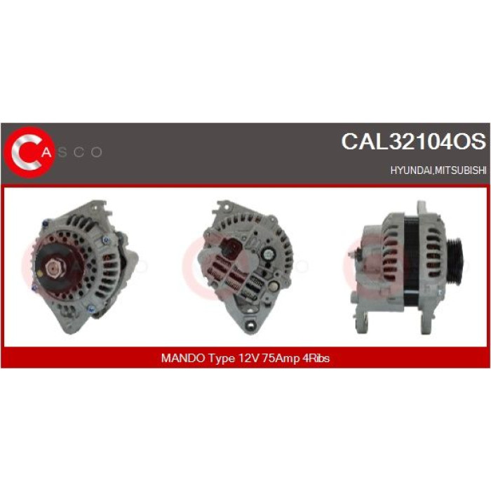 CASCO Generator CAL32104OS CASCO Generator CAL32104OS