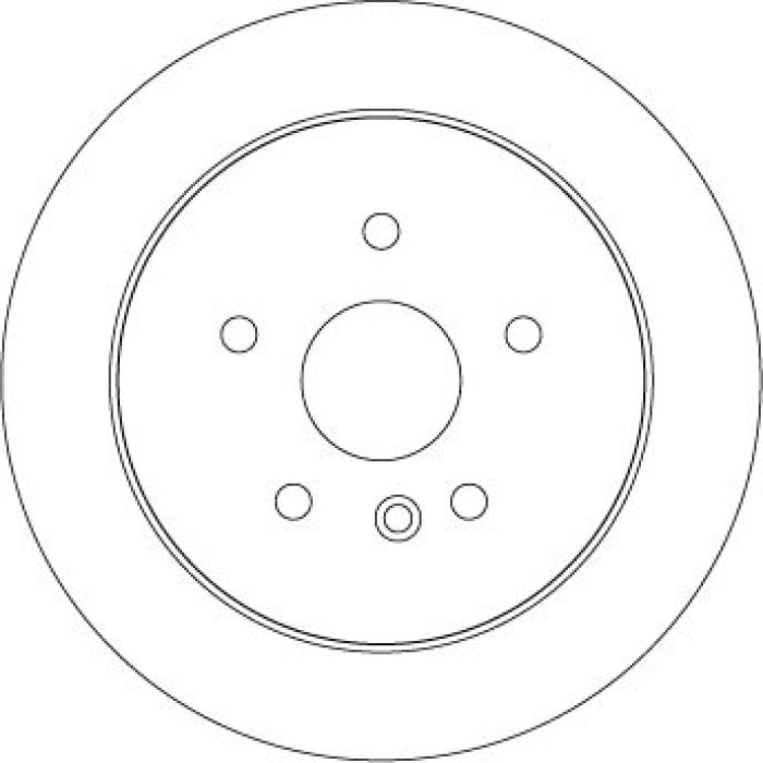 TRW Bremsscheibe DF4561 TRW Bremsscheibe DF4561