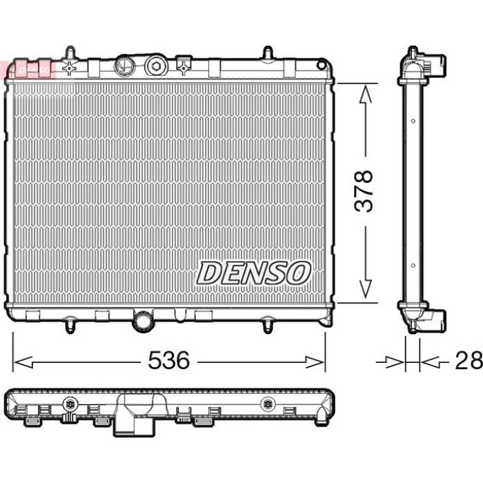 Denso Motorkühler DRM07004