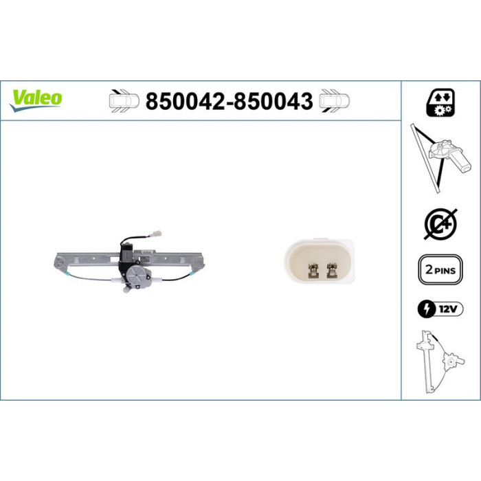 VALEO 850042 Fensterheber VALEO 850042 Fensterheber