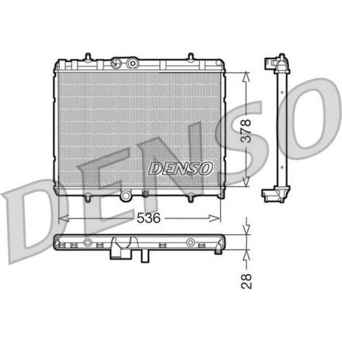 Denso Motorkühler DRM07015