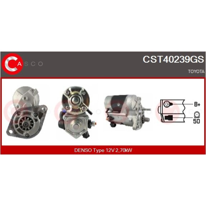 CASCO Anlasser CST40239GS CASCO Anlasser CST40239GS