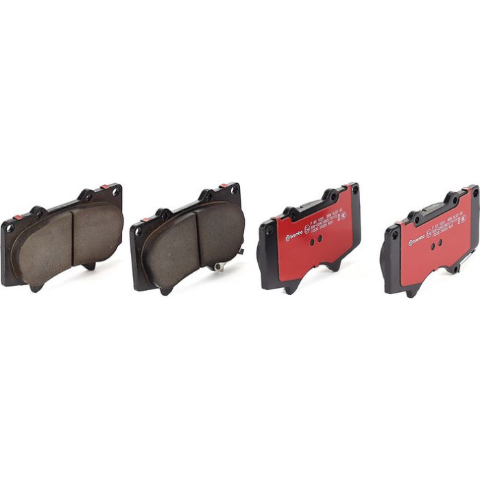 P 83 102X Brembo Xtra Bremsbelagsatz Vorderachse – P 83 102X – 135 x 77 x 17 mm – Bremssystem Sumitomo – OE Nummer 0446502630