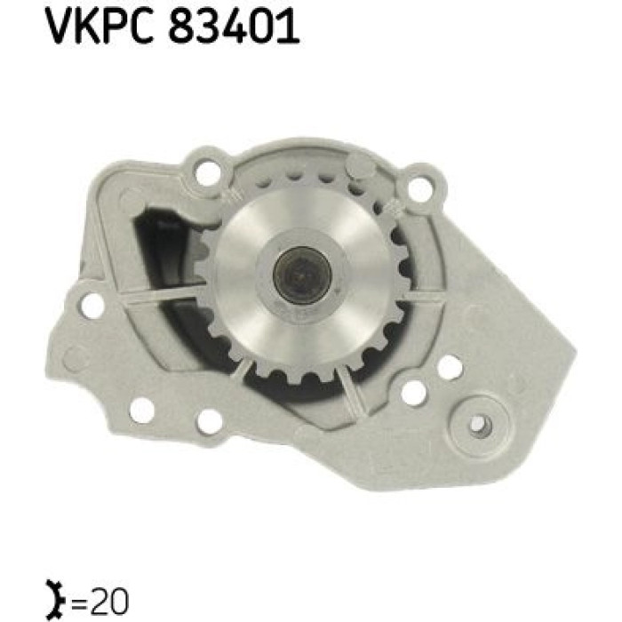 SKF Wasserpumpe VKPC 83401 SKF Wasserpumpe VKPC 83401
