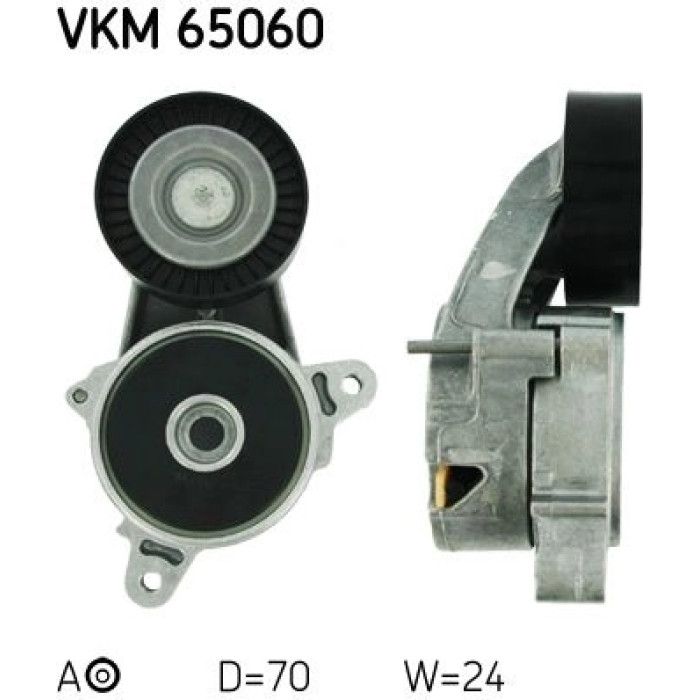 SKF Keilrippenriemen-Umlenkrolle VKM 65060