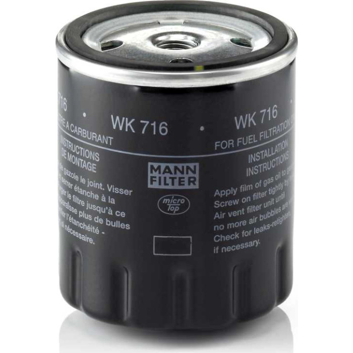 WK 716 MANN-FILTER Kraftstofffilter WK 716 WK 716 MANN-FILTER Kraftstofffilter WK 716
