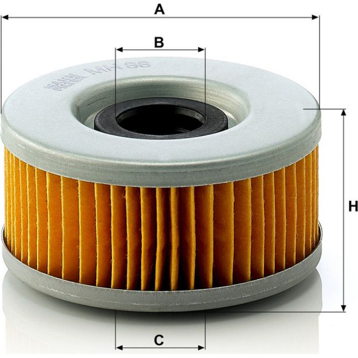 MANN-FILTER Ölfilter MH 88 MANN-FILTER Ölfilter MH 88