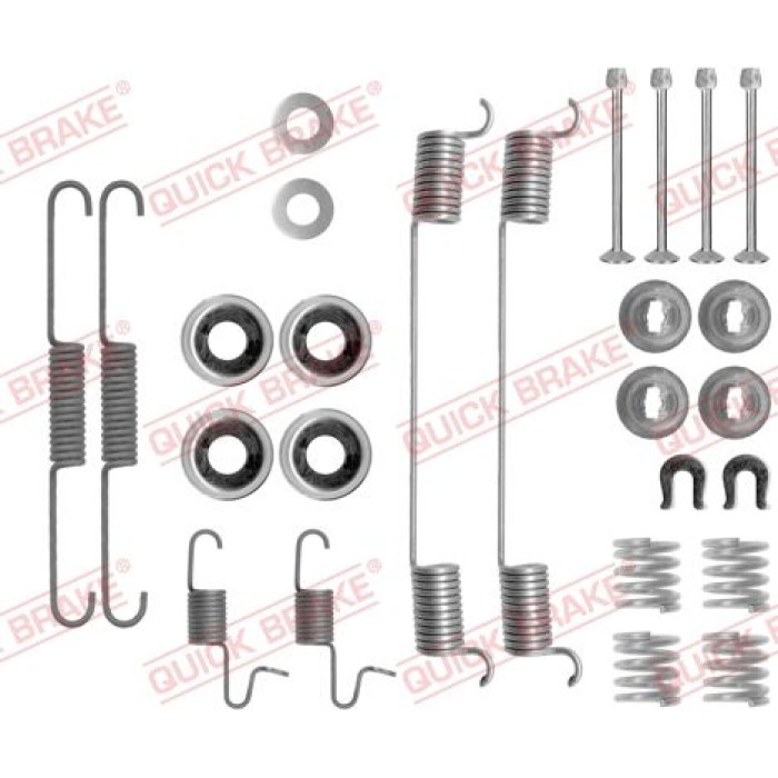 Quick Brake Montagesatz für Bremsbacken 105-0818 Quick Brake Montagesatz für Bremsbacken 105-0818