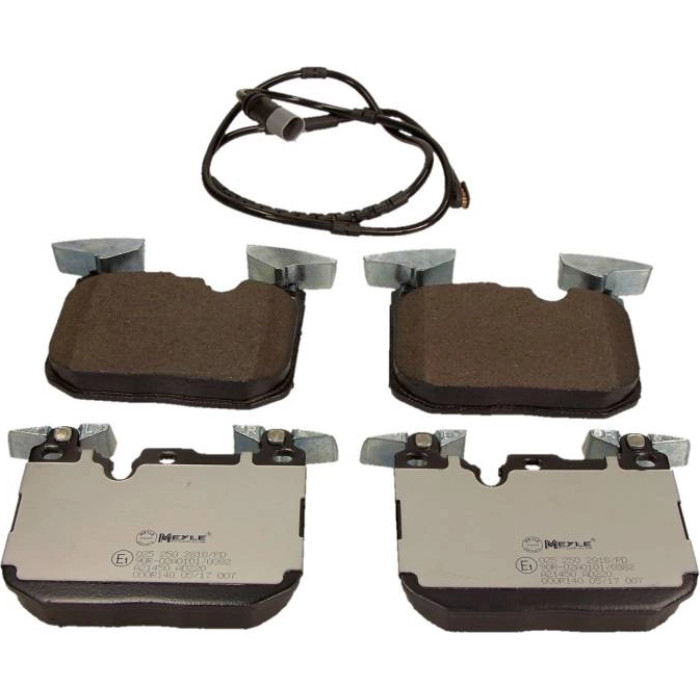 MEYLE Bremsbelagsatz BMW 1/2/3/4 10 025 250 2818/PD MEYLE Bremsbelagsatz BMW 1/2/3/4 10 025 250 2818/PD