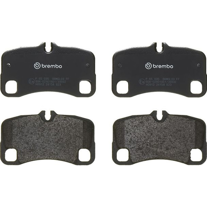 BREMBO Bremsbelagsatz, Scheibenfeststellbremse P 65 035 BREMBO Bremsbelagsatz, Scheibenfeststellbremse P 65 035
