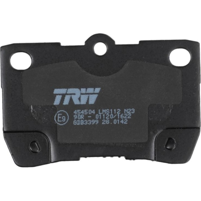 TRW Bremsbeläge Hinterachse GDB3399 TRW Bremsbeläge Hinterachse GDB3399