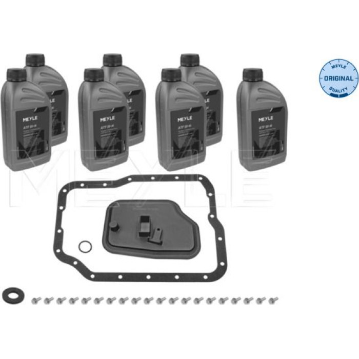 MEYLE Ölwechselkit Automatikgetriebe 714 135 0004 – EAT6 / TF-70SC / TF-71SC, Getriebeautomatik 6 Gang, 7 Liter, Standard-Kit 7141350004