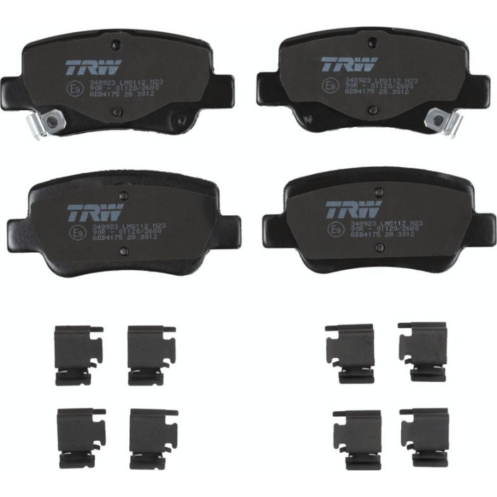 TRW Bremsbeläge Hinterachse GDB4175 TRW Bremsbeläge Hinterachse GDB4175