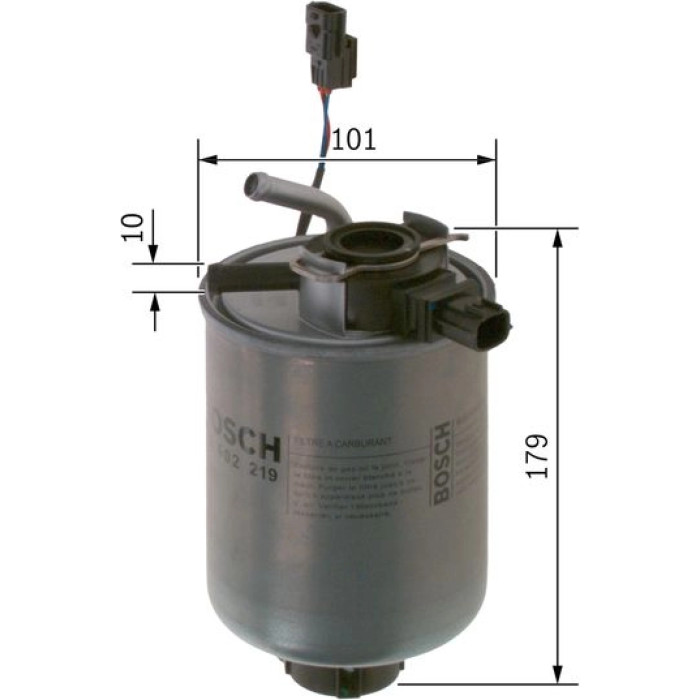 Bosch Kraftstofffilter F 026 402 219 Bosch Kraftstofffilter F 026 402 219