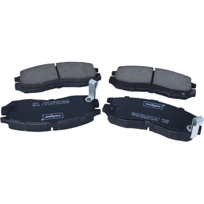 MAXGEAR Bremsbelagsatz 19-0539 Mitsubishi Galant 92-/96-/Eclipse -99/Space Wagon MAXGEAR Bremsbelagsatz 19-0539 Mitsubishi Galant 92-/96-/Eclipse -99/Space Wagon