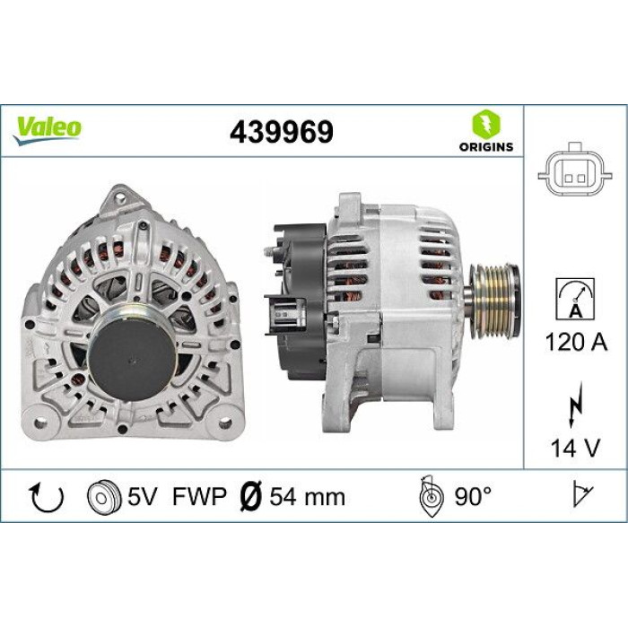 Valeo Lichtmaschine 439969 Valeo Lichtmaschine 439969