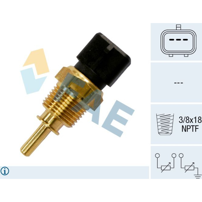 FAE Sensor, Kühlmitteltemperatur 33355 FAE Sensor, Kühlmitteltemperatur 33355