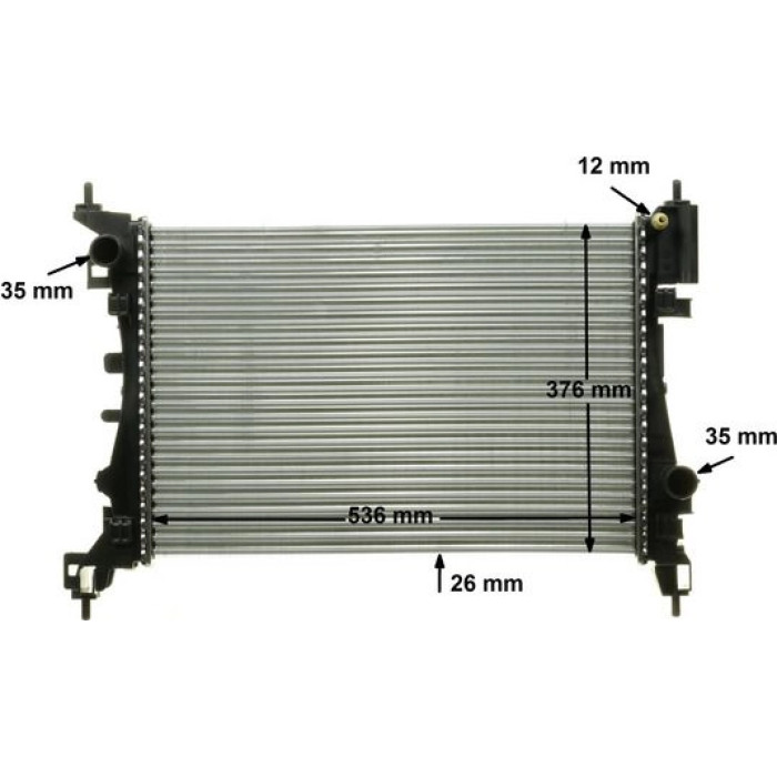 MAHLE Kühler, Motorkühlung CR 773 000P MAHLE Kühler, Motorkühlung CR 773 000P