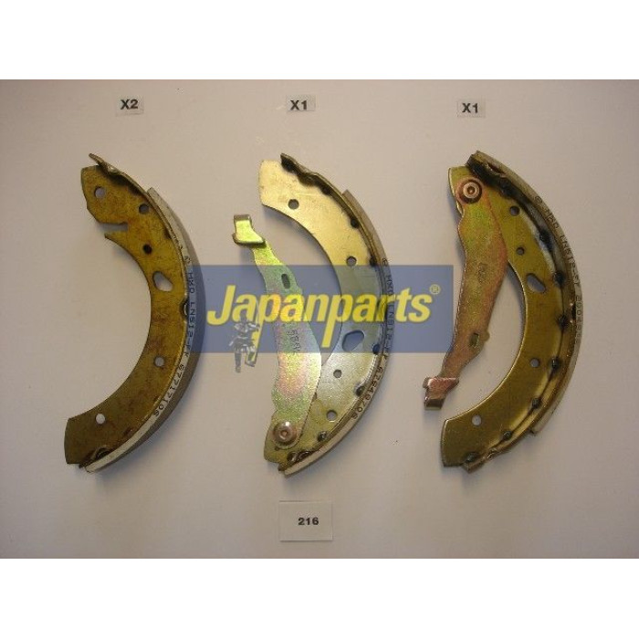 Japanparts Bremsbacken GF-216AF Japanparts Bremsbacken GF-216AF
