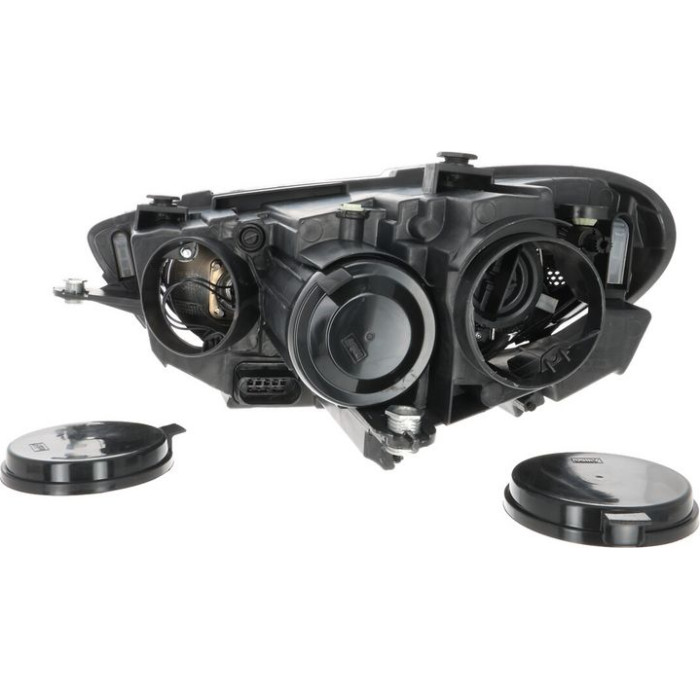 043655 Valeo Scheinwerfer 043655 - rechts H7/H7 + Leuchtweitenregulierung + Stellmotor