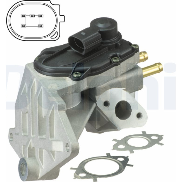 Delphi AGR-Ventil EG10424-12B1 Delphi AGR-Ventil EG10424-12B1