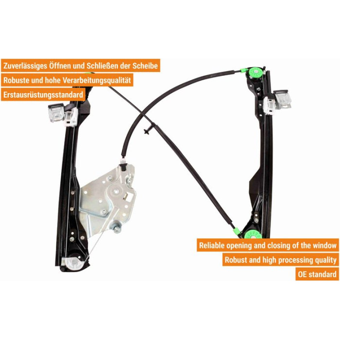 VAICO V25-0203 Fensterheber vorne links, elektrisch, ohne Motor VAICO V25-0203 Fensterheber vorne links, elektrisch, ohne Motor