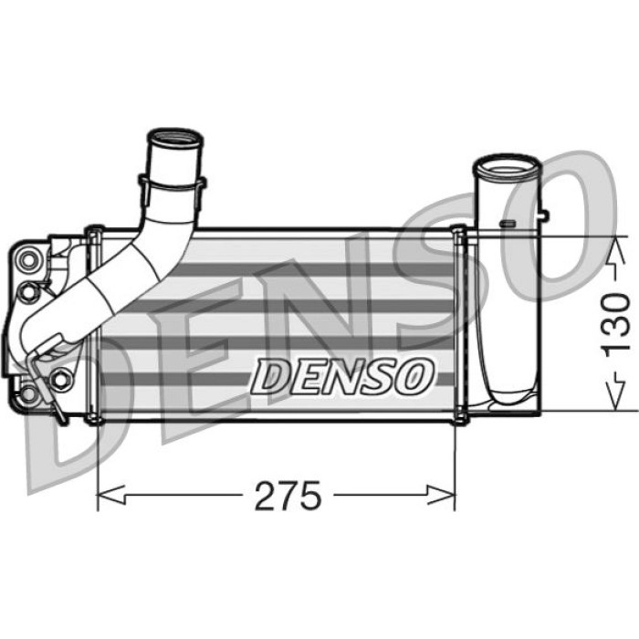 DIT50007 Denso Ladeluftkühler DIT50007 DIT50007 Denso Ladeluftkühler DIT50007