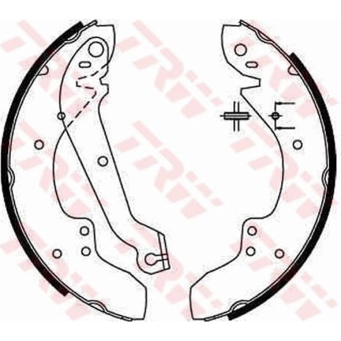 TRW Bremsbackensatz GS6167