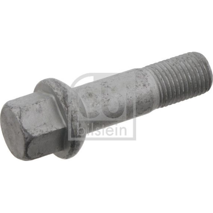 febi bilstein 14519 Radschraube M14 x 1,5 – Kugelbund R14, Länge unter Kopf 45 mm, Gewindelänge 20 mm, Gesamtlänge 67 mm, Schaftlänge 25 mm, Außen-Ø 24,9 mm, SW 17, Klasse 10.9, zinklamellenbeschichtet, für Leichtmetallfelgen – OE 000 990 53 07 febi bilstein 14519 Radschraube M14 x 1,5 – Kugelbund R14, Länge unter Kopf 45 mm, Gewindelänge 20 mm, Gesamtlänge 67 mm, Schaftlänge 25 mm, Außen-Ø 24,9 mm, SW 17, Klasse 10.9, zinklamellenbeschichtet, für Leichtmetallfelgen – OE 000 990 53 07