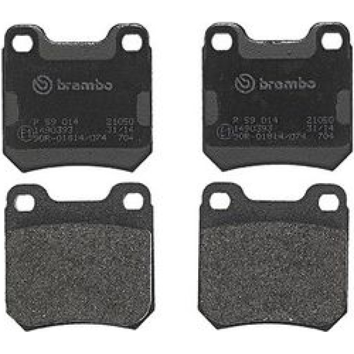 P 59 014 Brembo Prime Bremsbelagsatz Hinterachse – P 59 014 – 62 x 61 x 15 mm – Bremssystem Teves – OE Nummer 1605005 P 59 014 Brembo Prime Bremsbelagsatz Hinterachse – P 59 014 – 62 x 61 x 15 mm – Bremssystem Teves – OE Nummer 1605005
