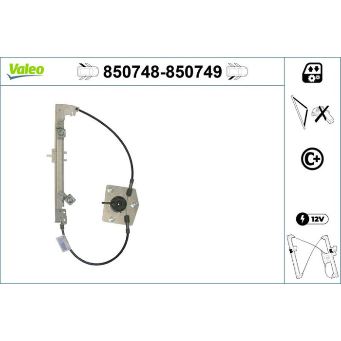 VALEO 850748 Fensterheber VALEO 850748 Fensterheber